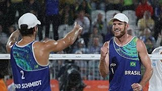 ALISON BRUNO BRAZIL WINS GOLD MEDAL MEN'S BEACH VOLLEYBALL FINAL RIO 2016 MY THOUGHTS REVIEW