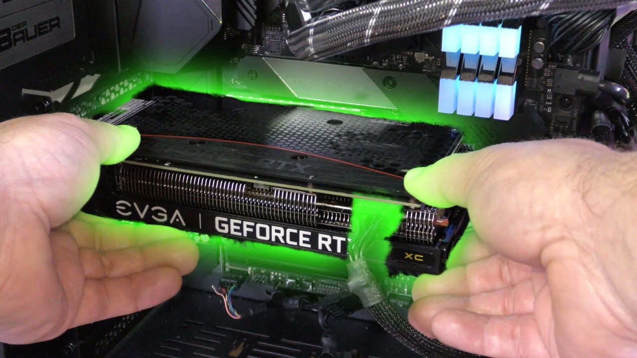 How install the EVGA RTX 2060 KO Ultra - by Step Install Guide - YouTube