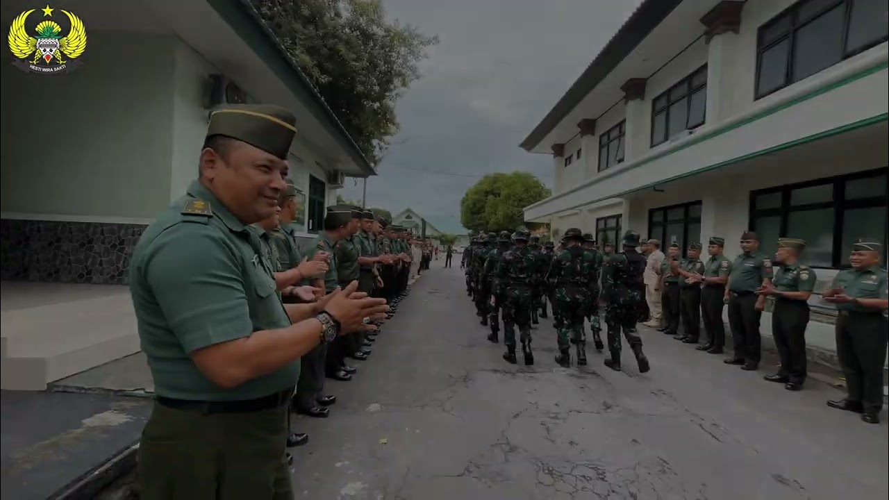 Tradisi Masuk Satuan Personel Perwira,Bintara,dan Tamtama Baru Kesdam IX/Udayana tahun 2024