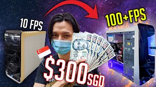 Building a $300 2nd hand Budget Gaming PC in Singapore