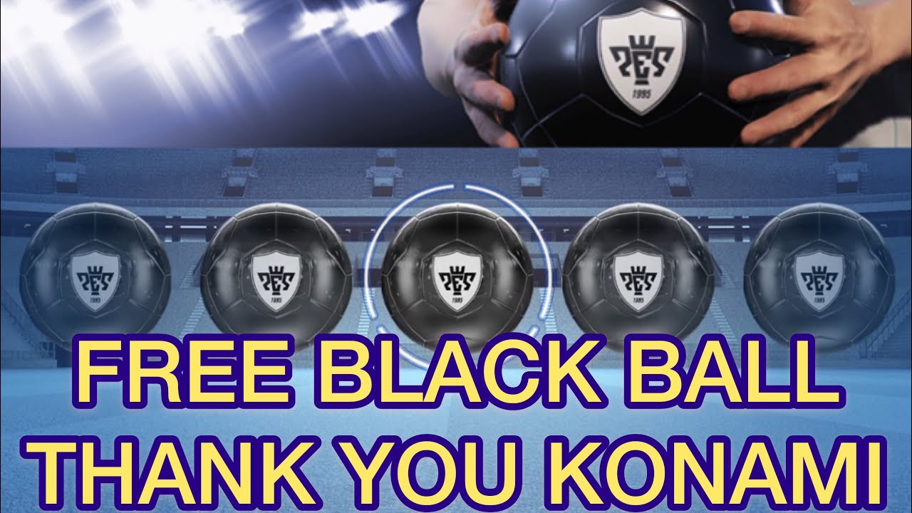 Pes 2019 mobile free black ball