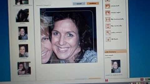 Transform business cards with photo stickers