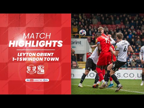 Leyton Orient Swindon Goals And Highlights