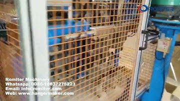 Automatic Pants Hanger Plastic Clip and Spring Assembling Machine