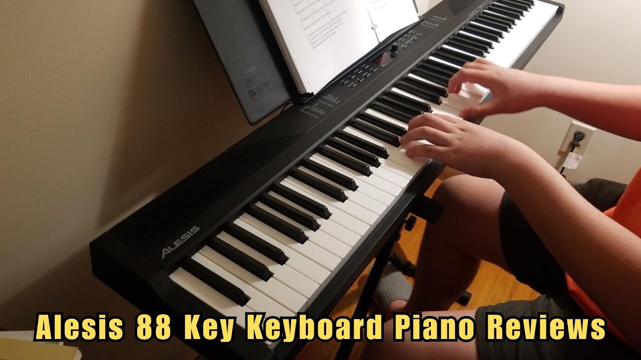 Alesis 88 Key Keyboard Piano 480 Sounds Customers Reviews Prices Key Features