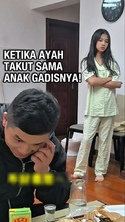 Saat Ibu Tidak Bisa Mencegah Ayah, Ada Anak Gadis Galak yang Melakukannya #shorts #lucu #shortvideo