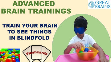 Train your brain to see things in blindfold. Midbrain Activation| Great Brains.
