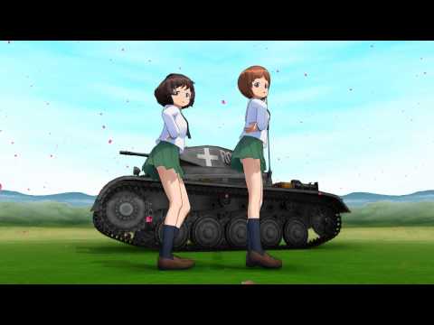 【MMD】ガルパンのふたりでガンバランスdeダンス