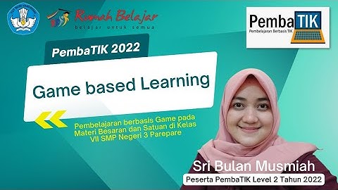 Video Aksi Nyata "Game based Learning" Pembatik Level 2 Tahun 2022