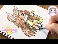 Practicing drawing with Copic 2: Gachalife character you requested