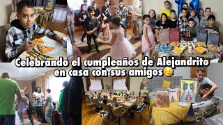 CELEBRANDO EL CUMPLEAÑOS DE ALE CON SUS AMIGOS🥳 JUEGOS, REGALOS, BAILE, CONCURSO😜 | 27 Ene 2024