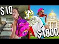 Back To School Budget Challenge! *$10 VS $1,000*