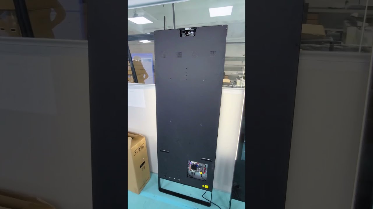 Indoor 43 Inch 4K Touch Digital Signage W Live Analytics Facial Recognition Digitalsignage Lcd