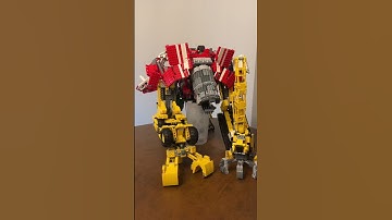 Lego ROTF devastator combines! #transformers #lego  #shorts #devastator