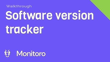 Monitoro Guide: Receive alerts when the version of an app has changed