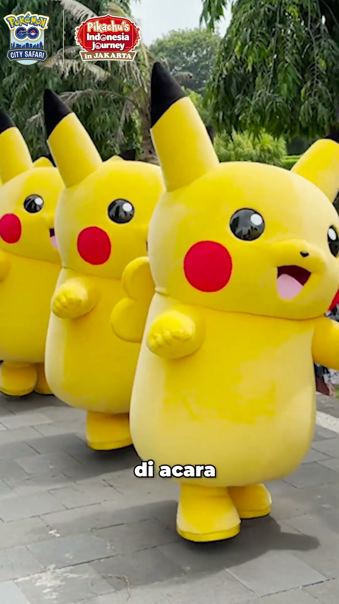 Ayoo Main Pokemon Go, DiEvent City Safari Jakarta Bersama MiawAug #games #shorts #pokemon #pokemongo
