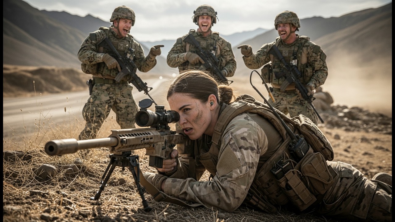 “Drop the Rifle, Girl!” They Taunted — Until Her 3,400-Meter Shot Rescued the Ambushed SEALs