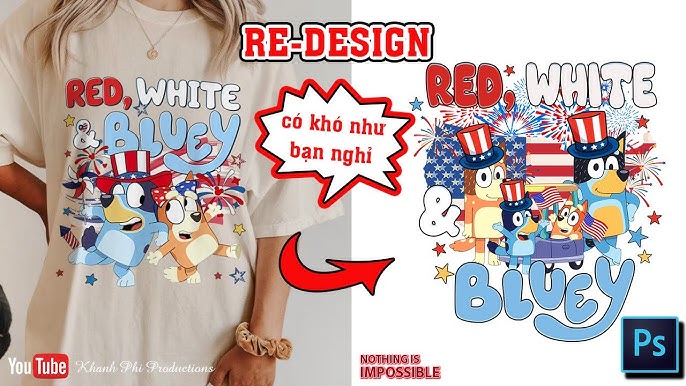 Bluey 4th Of July T-Shirt