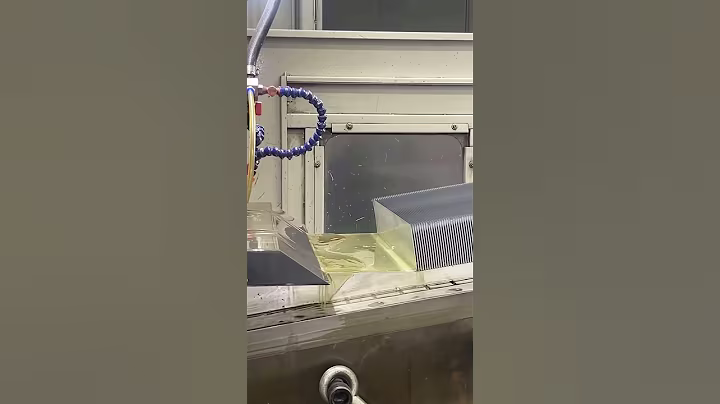 The process of cutting heat sinks- Good tools and machinery make work easy