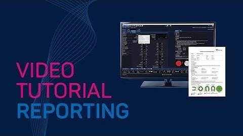 Reporting StressEcho Video Tutorial #TTA2.30