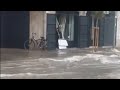 Bari, il temporale trasforma le strade in torrenti