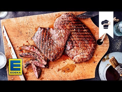 Flank Steak grillen | Leckeres Steak mit selbstgemachter Gin-Marinade I EDEKA
