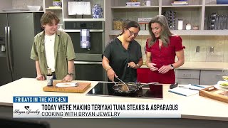 Fridays In The Kitchen Pt. 2 Teriyaki Tuna Steaks & Asparagus