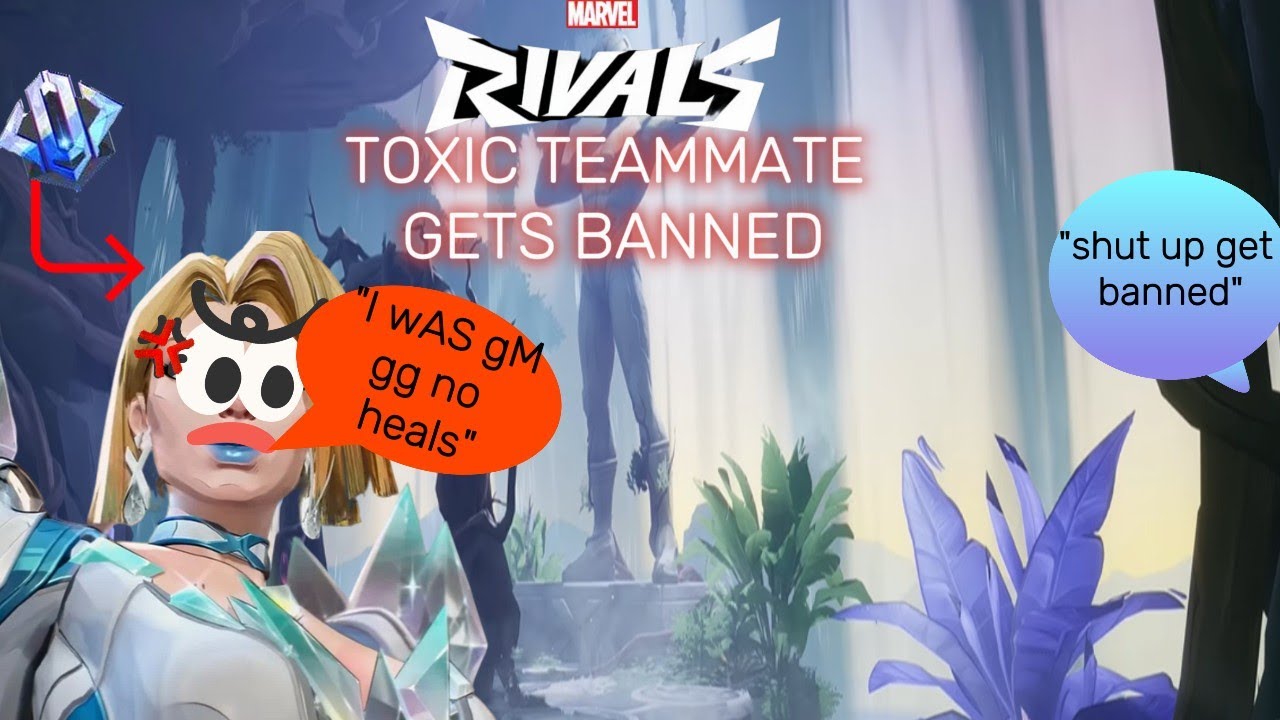 Toxic Rivals TOXIC RIVALS TEAMMATE GETS BANNED (Voice Chat) - YouTube
