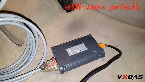 How to use eCOM DoIP to diagnose Benz E class E320L?