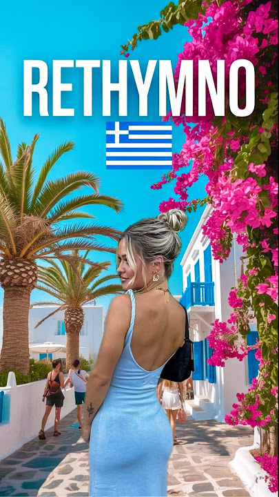 Stunning Rethymno Town, CRETE 🇬🇷✨