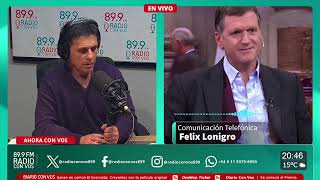 Feliz Lonigro - Abogado constitucionalista | Ahora Con Vos