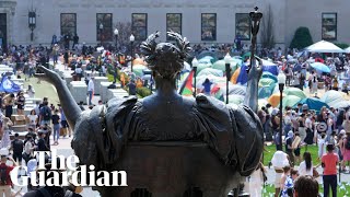 Student Gaza Protests Columbia Students Defy Ultimatum To End Anti-War Encampment