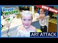 FAMILY ARTS AND CRAFT FUN | ART TIME ATTACK | TV FOR KIDS image