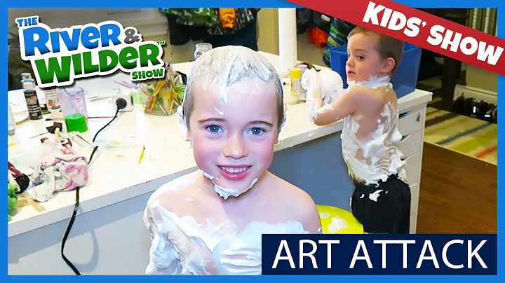 FAMILY ARTS AND CRAFT FUN | ART TIME ATTACK | TV F...