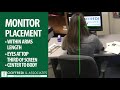 Desk Ergonomics for Office Workers Desk Ergonomics for Office Workers
