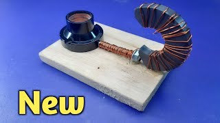 New Science Electric Free Energy Generator With Magnet for Project 2020