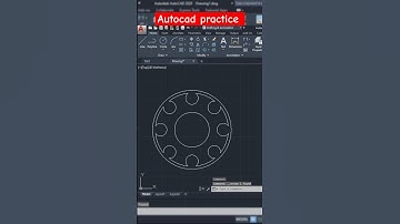 AutoCad Drawing Mechanical | Autocad 2d tutorial for beginners | Drawing | CAD by Ankit | #autocad
