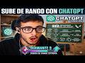 🔥 COMO SUBIR de RANGO en VALORANT según CHAT GPT (SALE BIEN?)
