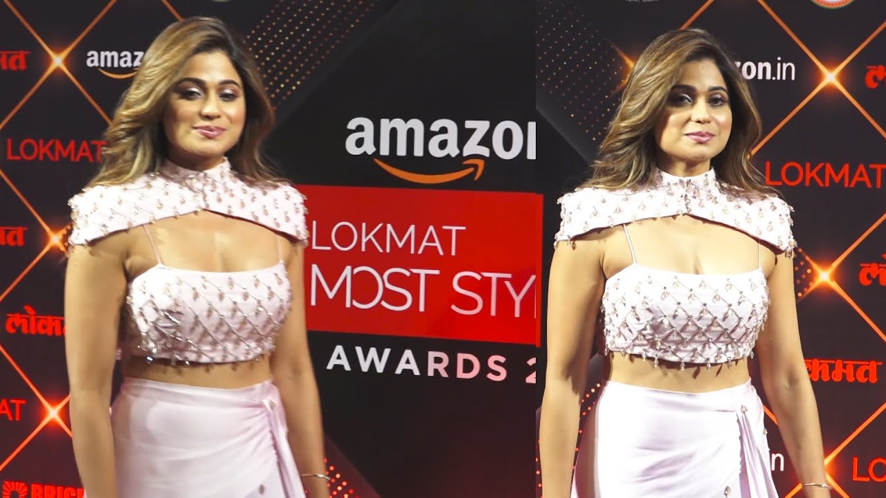 Shamita Shetty At Lokmat Most Stylish Awards 2022 | Bollywood Clap