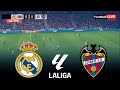 بث مباشر مباراة ريال مدريد ضد ليفانتي الدوري الاسباني 2025 26 المباراة مباشرة اليوم محاكاةPES 