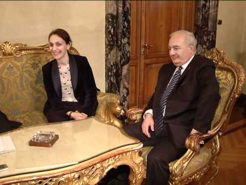 გიგი უგულავა რომის მერს შეხვდა .mpg