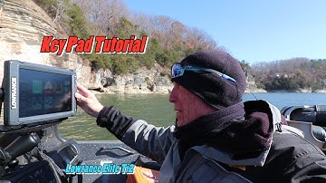 Lowrance Elite Ti2 multifunction key pad tutorial featuring marine electronics expert Brad Wiegmann