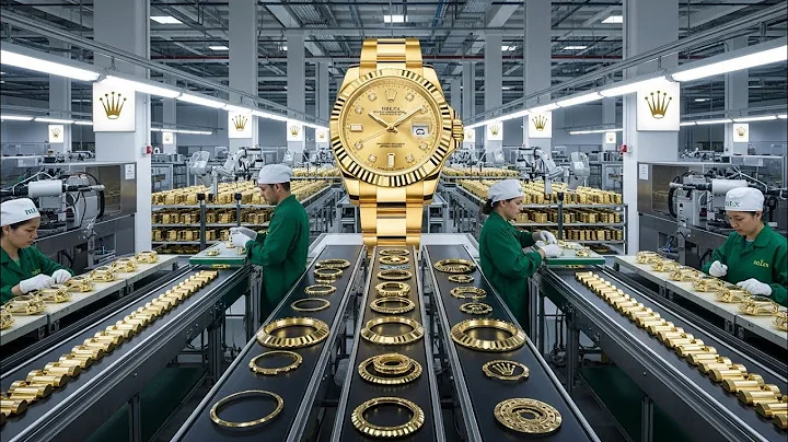 Inside the Rolex Gold Factory: From Gold Bar to $50,000 Rolex Watch (Full Process)