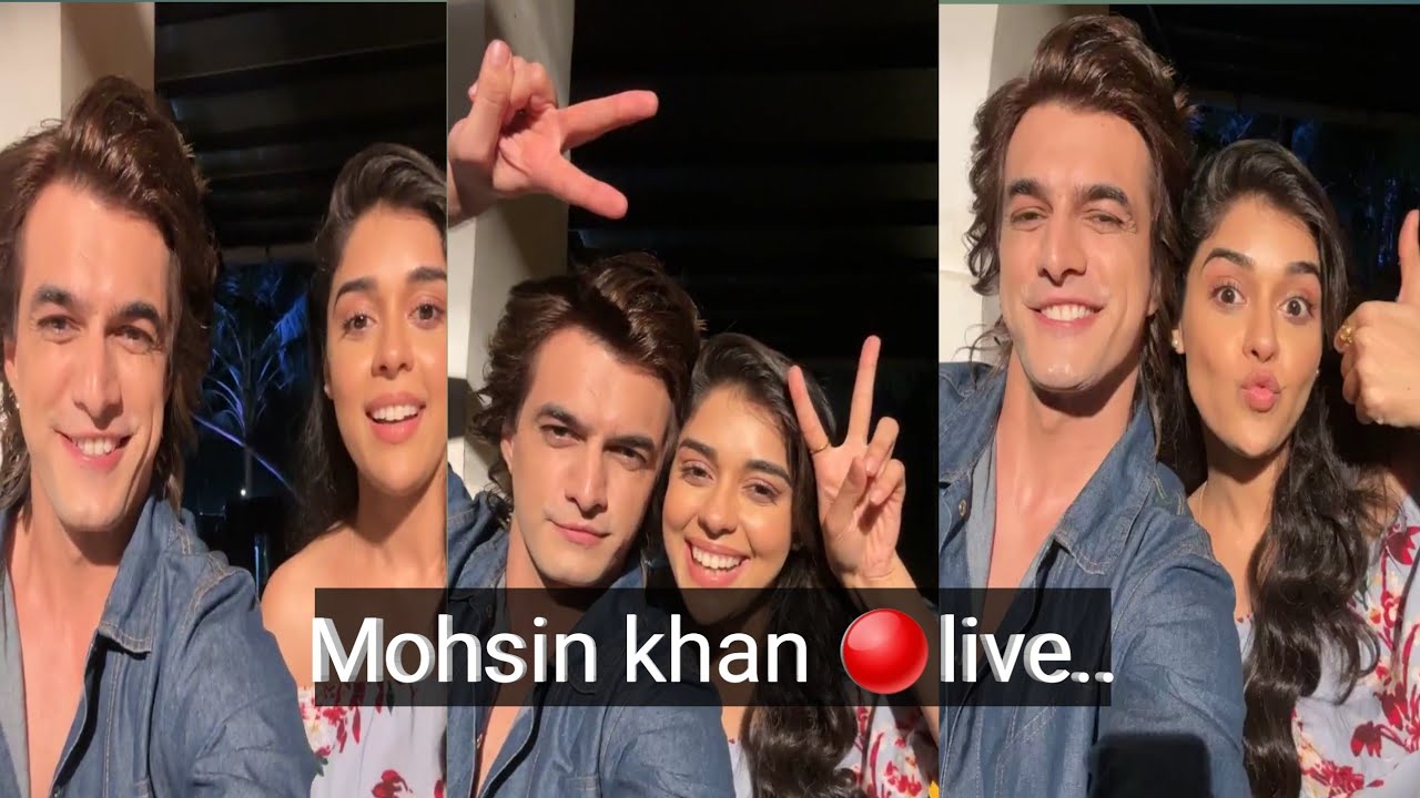 Mohsin khan and eisha singh live mohsin khan live new webserialdrama showbiz celebrity