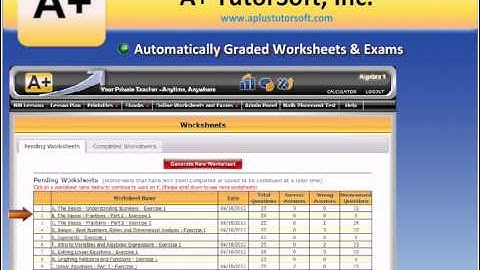 A+ Multi-Sensory Interactive MATH Full Curriculum - Online - School Edition