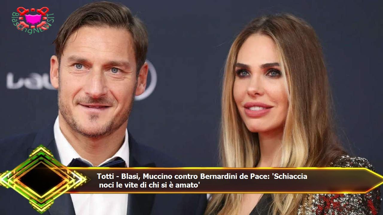 Totti Blasi Muccino Contro Bernardini De Pace Schiaccia Noci Le 