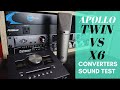 Apollo Twin Duo vs Apollo X6 (Converter sound test using U87ai)