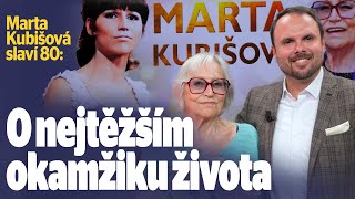 Marta Kubišová: Co řekla o nejtěžším období života?