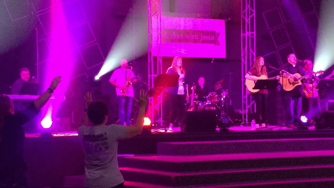 Great I Am, Foundations Church citywide praise night, Sapulpa, OK. 8/30