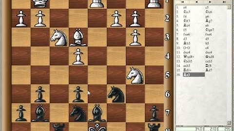 Blitz Chess #63 with Live Comments - Sicilian Grand Prix Attack (b win)